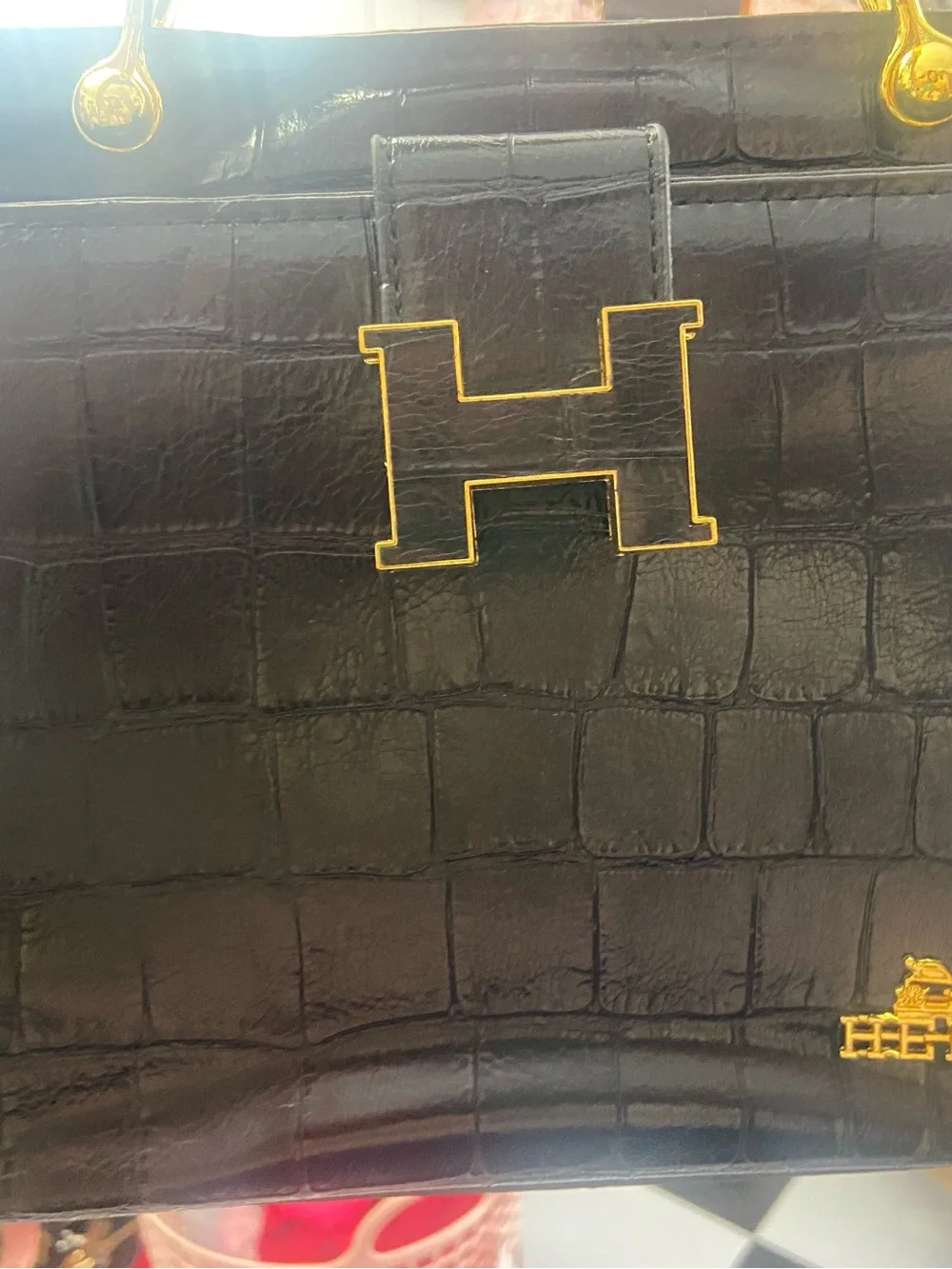 N/A black accents bag